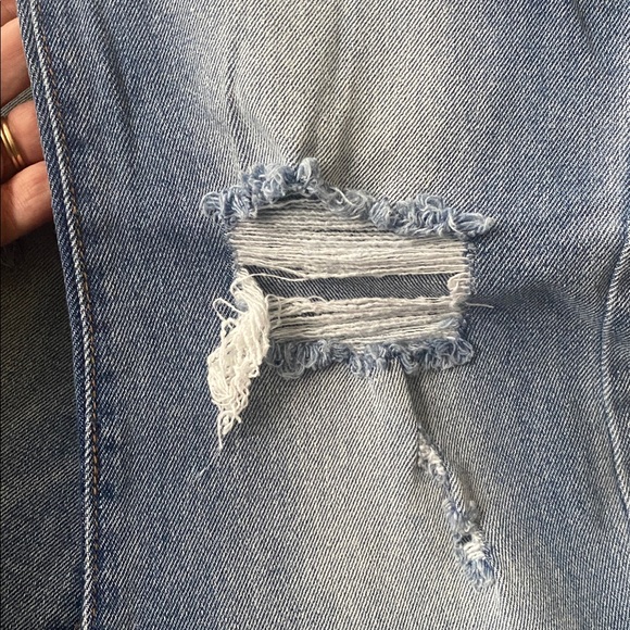 NWT Altar’d State Jeans Womens Galveston Flare Medium Wash High Rise size 29/9 - Picture 9 of 10